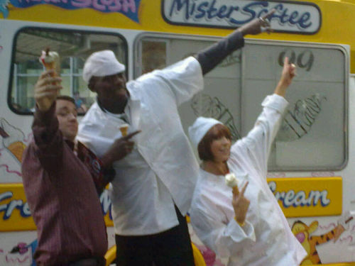 The One Show usain Bolt and ice cream vans