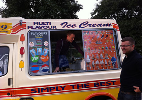 Honours ice cream vans