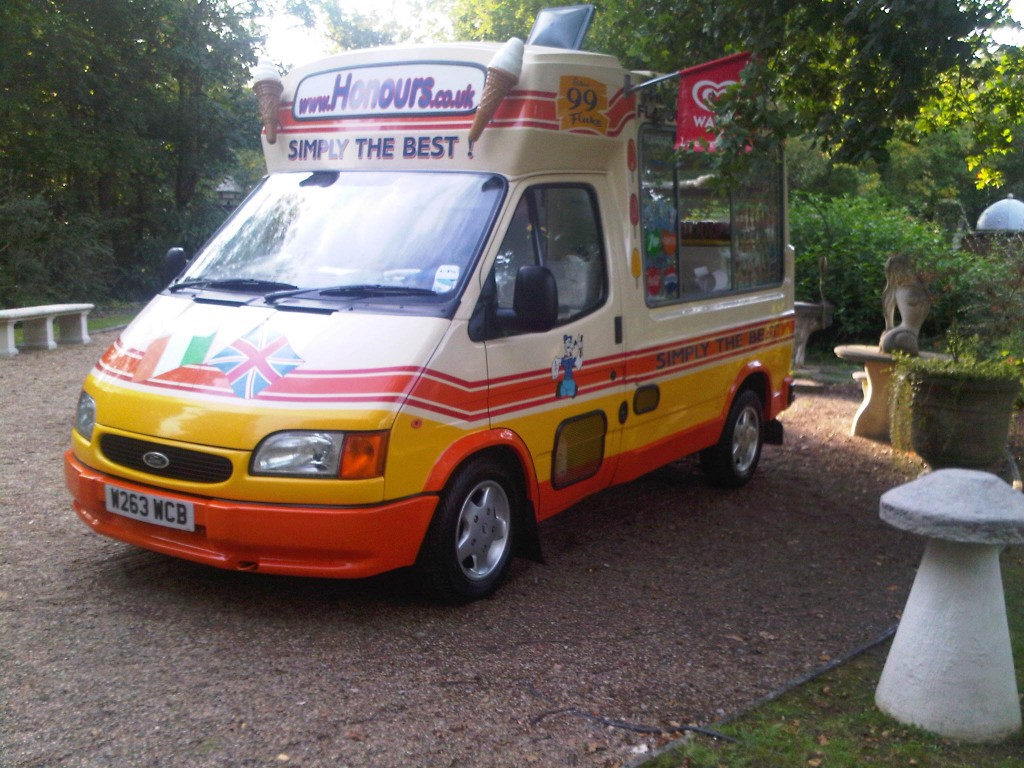 ice cream vans for hire